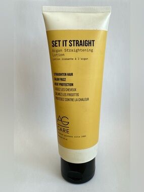 AG Care Smooth Set It Straight Argan Straightening Lotion 5.0 oz